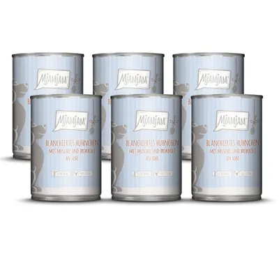 MjAMjAM - Poulet Blanchi aux moules et brocolis en Sauce 6 x 380g