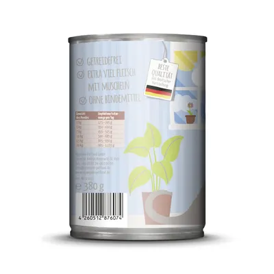 MjAMjAM - Poulet Blanchi aux moules et brocolis en Sauce 6 x 380g