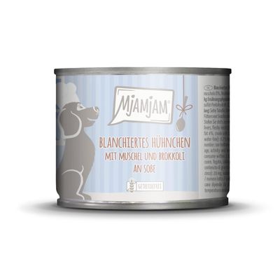 MjAMjAM - Poulet Blanchi aux palourdes et brocolis en Sauce 6 x 185g