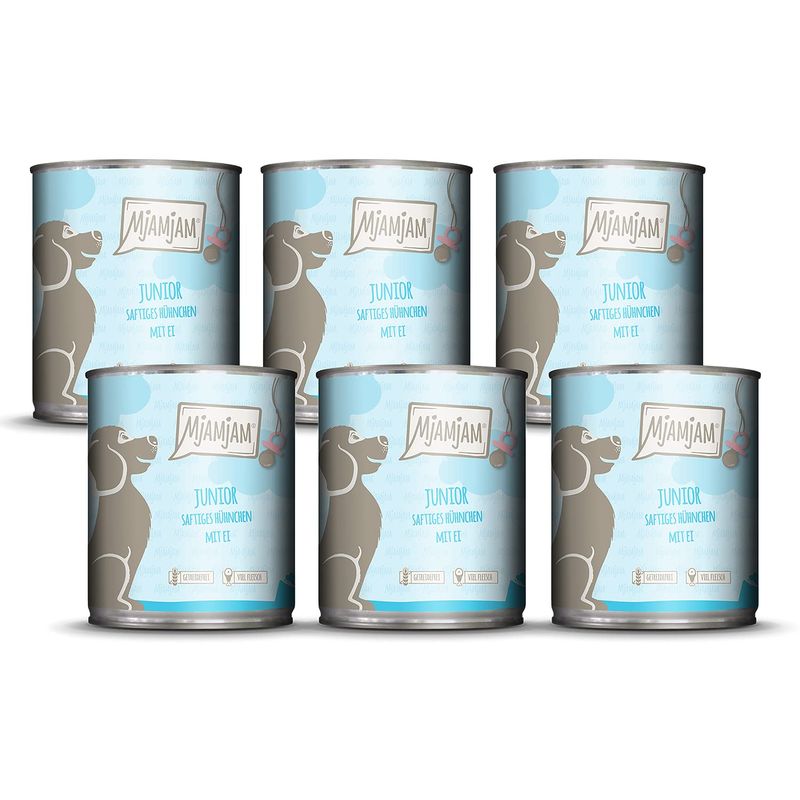 MjAMjAM – Nourriture Humide pour Chat – Repas Naturel au Poulet et Œuf