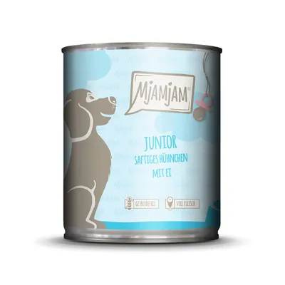 MjAMjAM – Nourriture Humide pour Chat – Repas Naturel au Poulet et Œuf