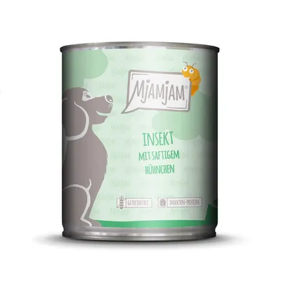 MjAMjAM – Nourriture Humide Premium pour Chien – Insecte et Poulet Juteux