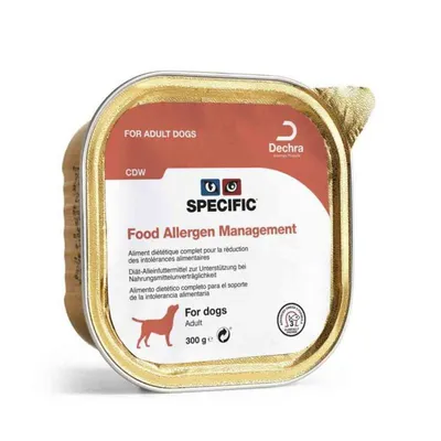 SPECIFIC - Terrine chien CDW FOOD ALLERGY   (boite 6x300g) SPECIFIC - Terrine chien CDW FOOD ALLERGY   (boite 6x300g)