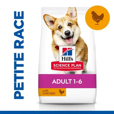 HILL'S - Hundekroketten Wissenschaftsplan Erwachsene kleine und Mini-Hühne