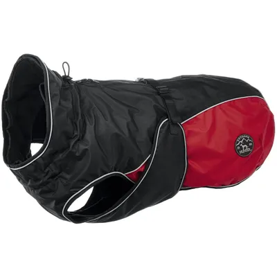 HUNTER Manteau pour Chien Uppsala Allrouner, 45 Anthracite/Rouge