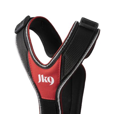 Harnais JK9 Speed, Taille: M, Rouge