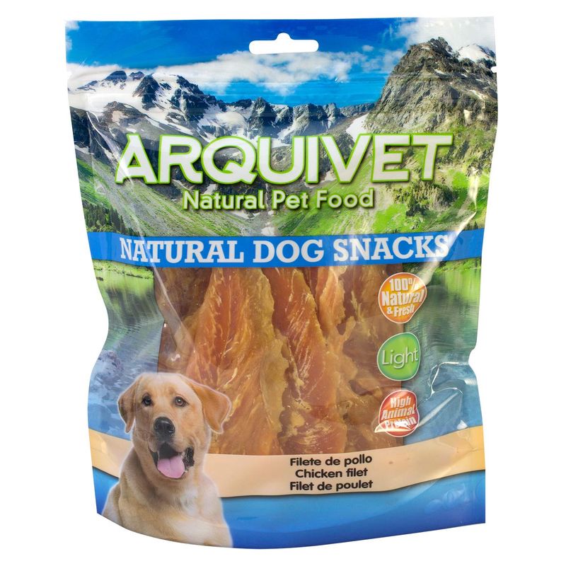 Arquivet Filets de Poulet 350 g - Snacks 100% naturels pour Chiens - Chuche