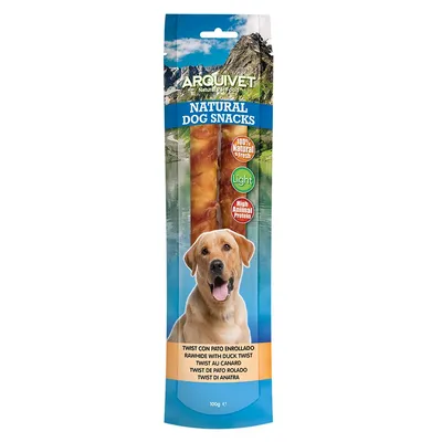 Arquivet Snacks Naturels pour Chien – Twist de Canard