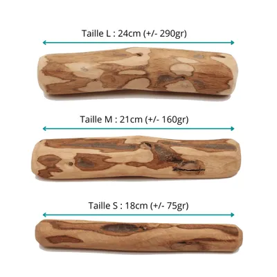 PONGO - BOIS D'OLIVIER 100% NATUREL