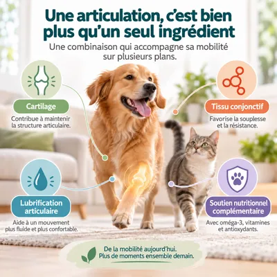 MAIKAI Comprimés Anti Arthrose Chat et Chien Petite et Moyenne Taille