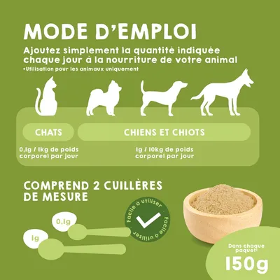 MAIKAI Probiotique naturel Chien et Chat - Système Immunitaire et Diarrhée