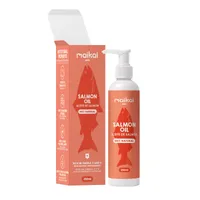 MAIKAI Huile de Saumon Chien et Chat - 100% Naturel - Riche en Omega 3