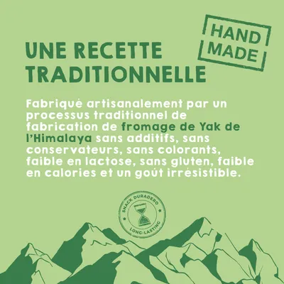 MAIKAI Bâtonnets a Macher au Fromage pour Chien de l´Himalaya MAIKAI Bâtonnets a Macher au Fromage pour Chien de l´Himalaya
