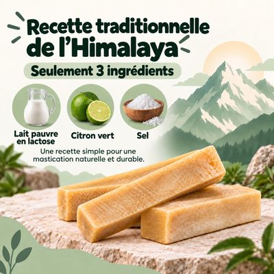 MAIKAI Bâtonnets a Macher au Fromage pour Chien de l´Himalaya