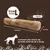 MAIKAI Bâton à Mâcher en Bois de Café - Jouet Naturel pour Chien