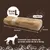 MAIKAI Bâton à Mâcher en Bois de Café - Jouet Naturel pour Chien