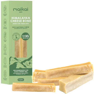 MAIKAI Bâtonnets a Macher au Fromage pour Chien de l´Himalaya
