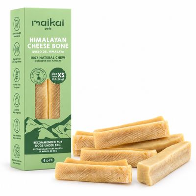MAIKAI Bâtonnets a Macher au Fromage pour Chien de l´Himalaya