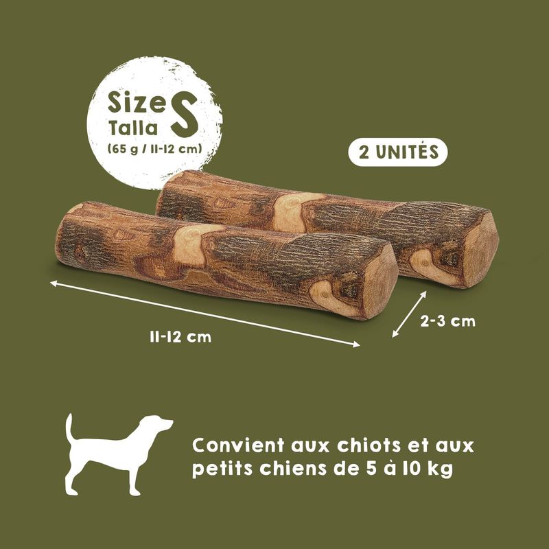 MAIKAI Bois Olivier Chien 100% Naturel - Bâton Mastication Chien