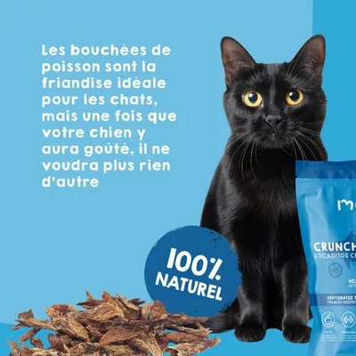MAIKAI Pack 3x125g. Bouchées croustillantes de poisson. 100% naturel