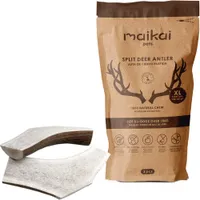 MAIKAI Bois de Cerf Tranché pour Chien 100% naturel - Os à Mâcher