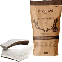 MAIKAI Bois de Cerf Tranché pour Chien 100% naturel - Os à Mâcher