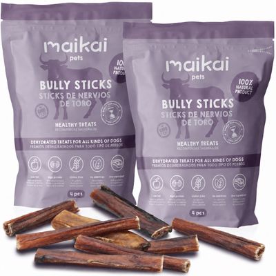 MAIKAI Nerfs de Bœuf Séché pour Chien - Friandises à Mâcher 100% Naturels