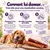 MAIKAI Nerfs de Bœuf Séché pour Chien  (Lot 2x4 units) - 100% Naturels