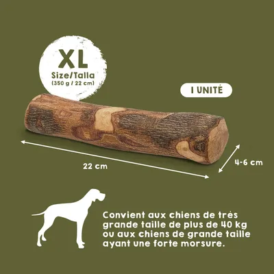 MAIKAI Bois Olivier Chien 100% Naturel - Bâton Mastication Chien