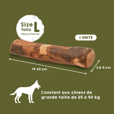 MAIKAI Bois Olivier Chien 100% Naturel - Bâton Mastication Chien