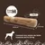 MAIKAI Bâton à Mâcher en Bois de Café - Jouet Naturel pour Chien