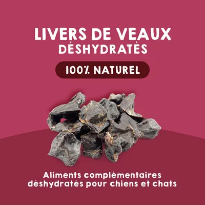 MAIKAI Lot 3 Foies de Boeuf Séchés - Friandises pour Chiens 100% Naturels MAIKAI Lot 3 Foies de Boeuf Séchés - Friandises pour Chiens 100% Naturels