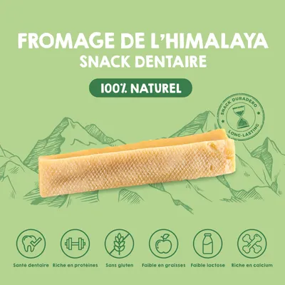 MAIKAI Bâtonnets a Macher au Fromage pour Chien de l´Himalaya MAIKAI Bâtonnets a Macher au Fromage pour Chien de l´Himalaya