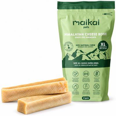 MAIKAI Bâtonnets a Macher au Fromage pour Chien de l´Himalaya
