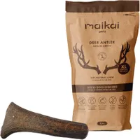 MAIKAI Bois de Cerf pour Chien 100% Naturel - Os à Mâcher - Jouet Résistant