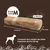 MAIKAI Bâton à Mâcher en Bois de Café - Jouet Naturel pour Chien