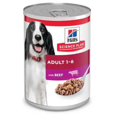 HILL'S -  CHIEN SCIENCE PLAN ADULTE BOEUF (boite)