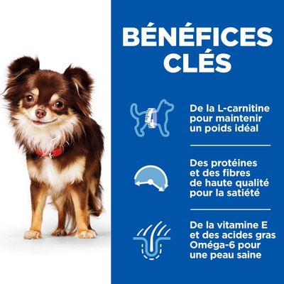 HILL'S - HILL'S SCIENCE PLAN HUNDEFUTTER FÜR ERWACHSENE, LEICHT, KLEINE &