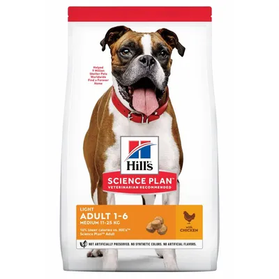 Hill's Hundetrockenfutter Science Plan Adult Light Medium Huhn