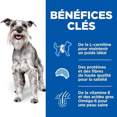 HILL'S - DOG DOG SCIENCE PLAN ERWACHSENE AB 7 JAHREN MINI LIGHT - HILL'S