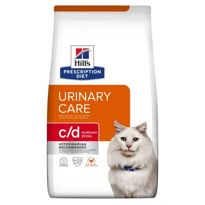 HILL'S -   CHAT ADULT PRESCRIPTION DIETS C/D URINARY STRESS POULET