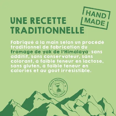MAIKAI Bâtonnets a Macher au Fromage pour Chien de l´Himalaya