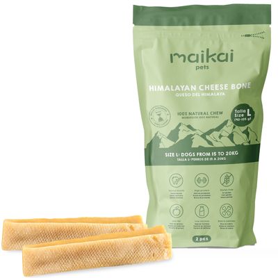 MAIKAI Bâtonnets a Macher au Fromage pour Chien de l´Himalaya