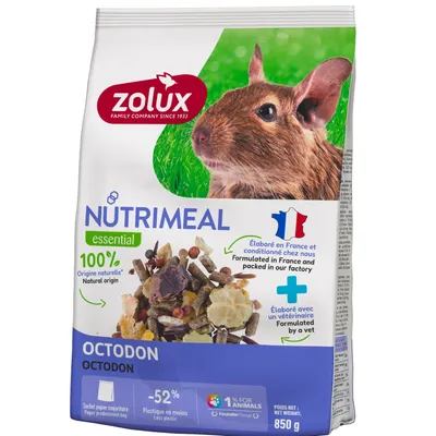 zolux - Aliment composé pour Octodon Nutrimeal sachet de 850 g