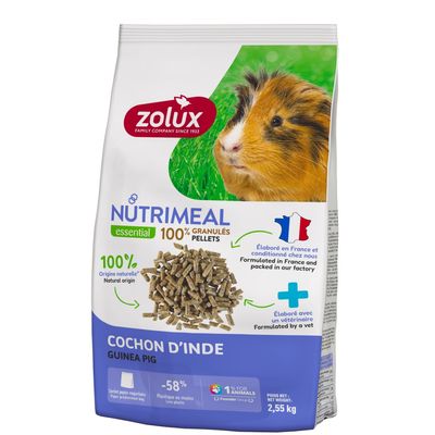 Aliment Granulés pour cochon d'Inde Nutrimeal sac de 2.55 kg
