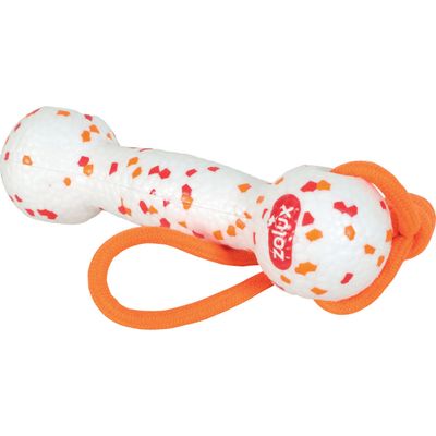 zolux - Haltère et corde flottant 38 cm en ETPU, Jouet pour chien