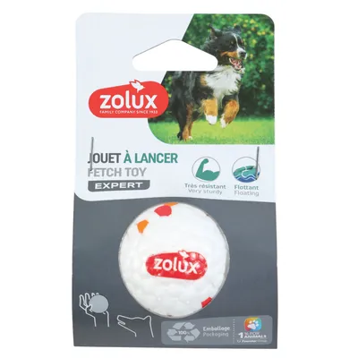 zolux - Balle  flottante 5 cm en ETPU, Jouet pour petit chien