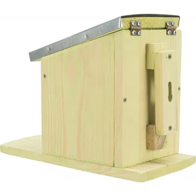 Trixie - Réserve de nourriture en pin et métal pour écureuil