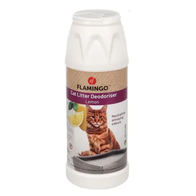 Désodorisant de litière avec parfum de Citron 750 g pour chat