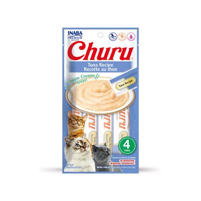 INABA FOODS – Churu Thon – Sticks crémeux pour chat 1 article